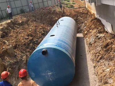 學?；S池清理方法地埋式玻璃鋼化糞池化糞池